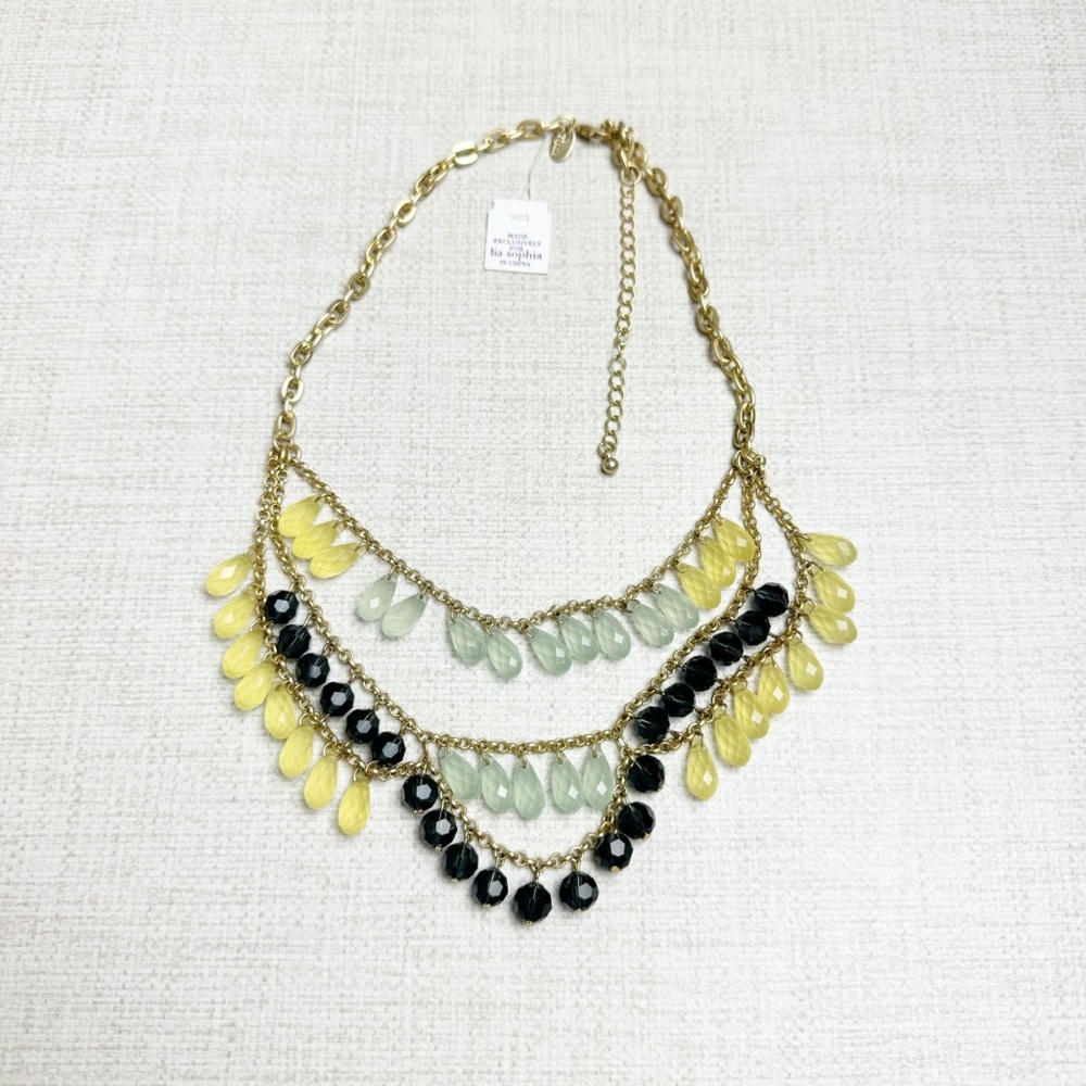 Lia Sophia Refresh Multi Layer Necklace
